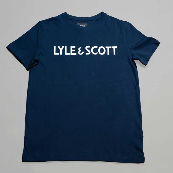 Lyle & Scott Mörkblå T-shirt